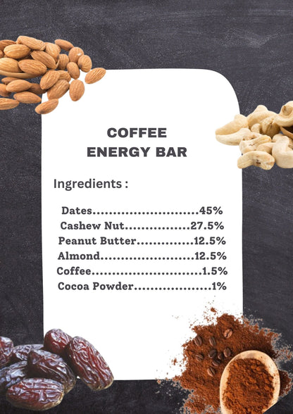 Coffee Energy Bars - Box of 5