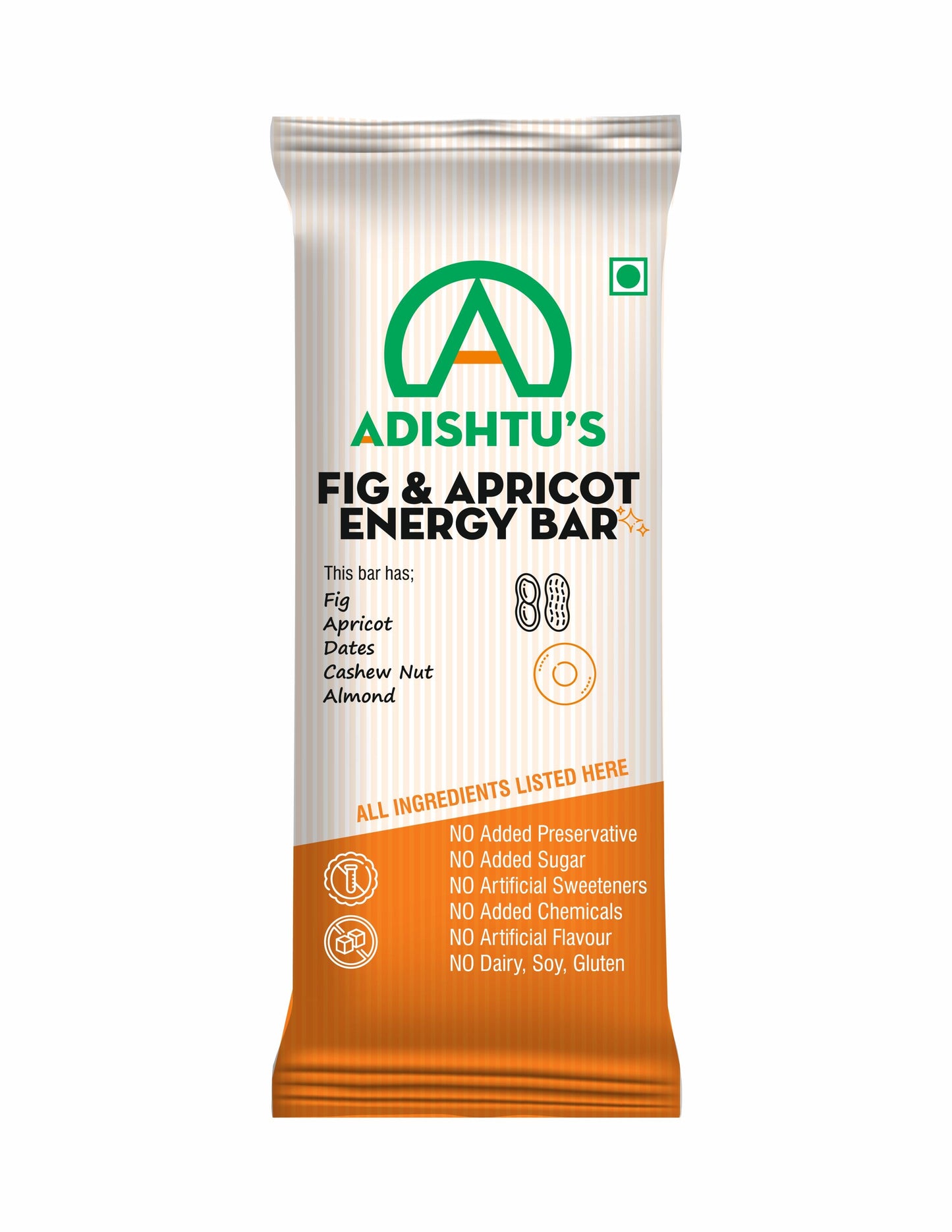 Fig & Apricot Energy Bar - Box of 5